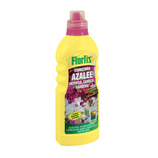 concime liquido azalee, ortensie, camelie e gardenie
