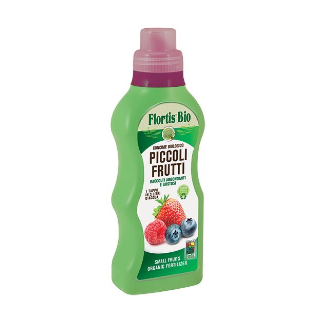 biologico fragole, mirtilli, lamponi, piccoli frutti concime liquido 500 g