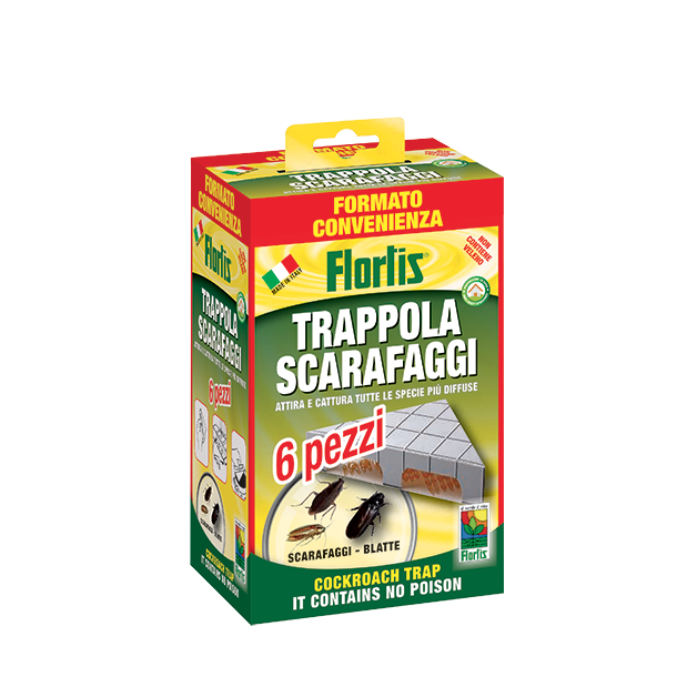 trappola scarafaggi	6 pezzi