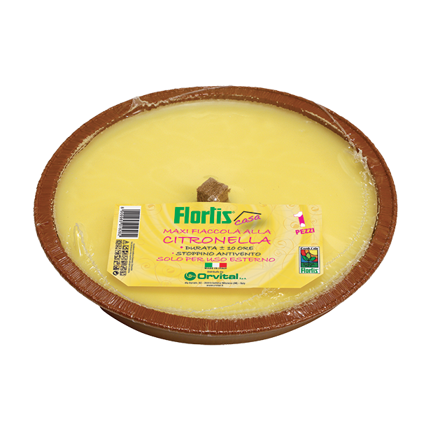MAXI FIACCOLA ALLA CITRONELLA - RAME
