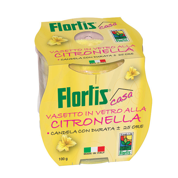 VASETTO IN VETRO CON CITRONELLA
