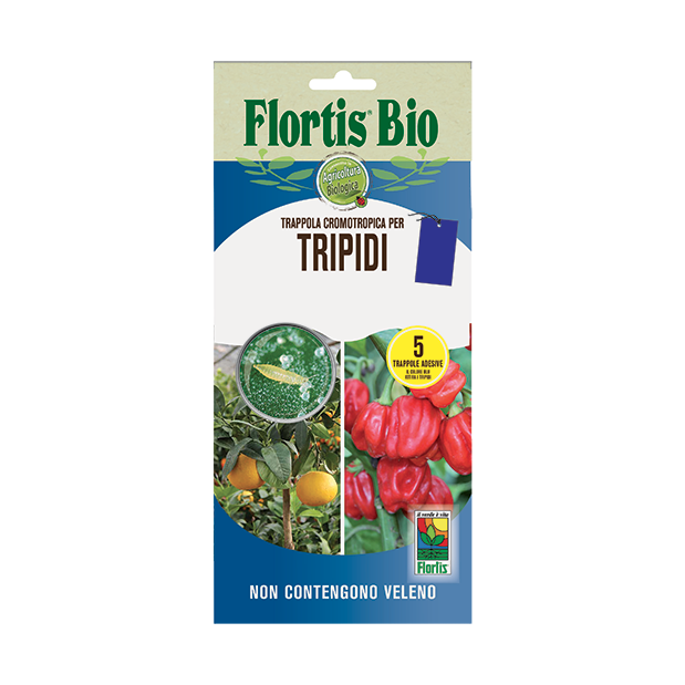 trappola cromotropica blu - alt tripidi 5 pezzi