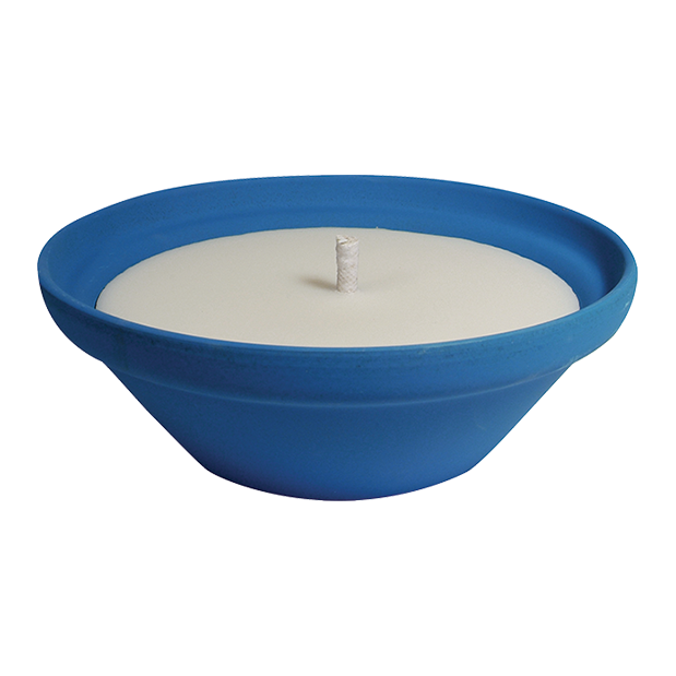 VASO IN TERRACOTTA CON CITRONELLA - CRETA