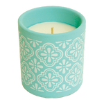 BICCHIERE IN TERRACOTTA CON CITRONELLA - PROVENCE