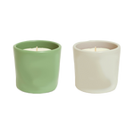 VASO IN TERRACOTTA CON CITRONELLA E EUCALIPTO - NATURAL GREEN