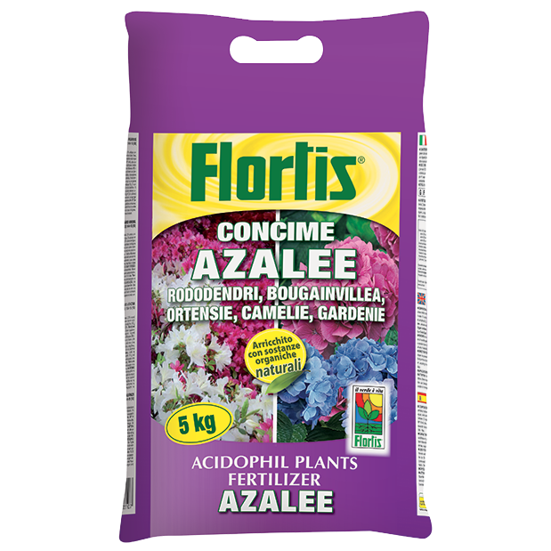 azalee, camelie, gardenie, rododendri, ortensie concime  pellet 5 kg