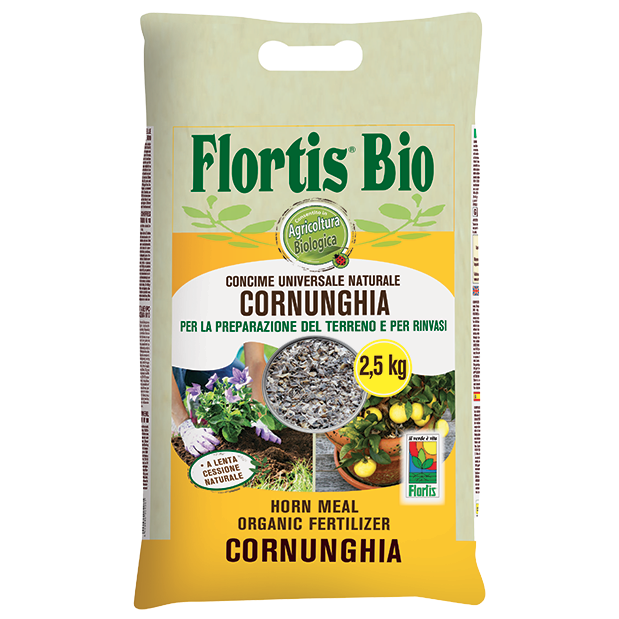 biologico cornunghia concime scaglie 2,5 kg