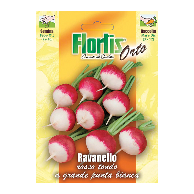 RAVANELLO tondo rosso