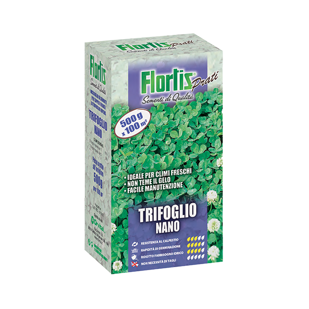 trifoglio nano seme prato 500 g