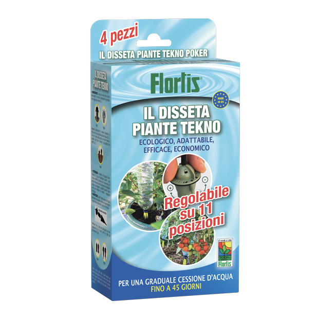 il disseta piante tekno poker 4 pezzi