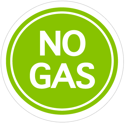 simbolo prodotto no gas